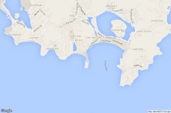 Karte von Divi Little Bay Beach Resort
