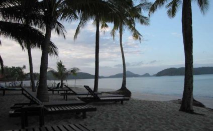 Photo of the beach at the