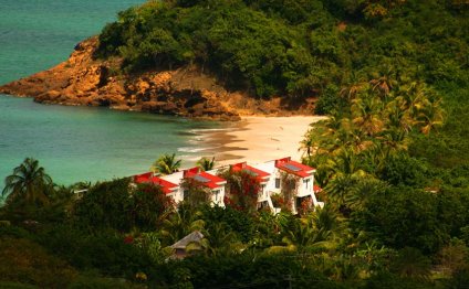 Aerial view of Coconut Beach